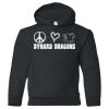 18500B Youth Heavy Blend Hooded Sweatshirt Thumbnail